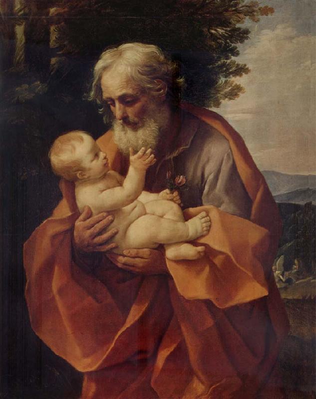 Guido Reni St Joseph with the Infant Christ